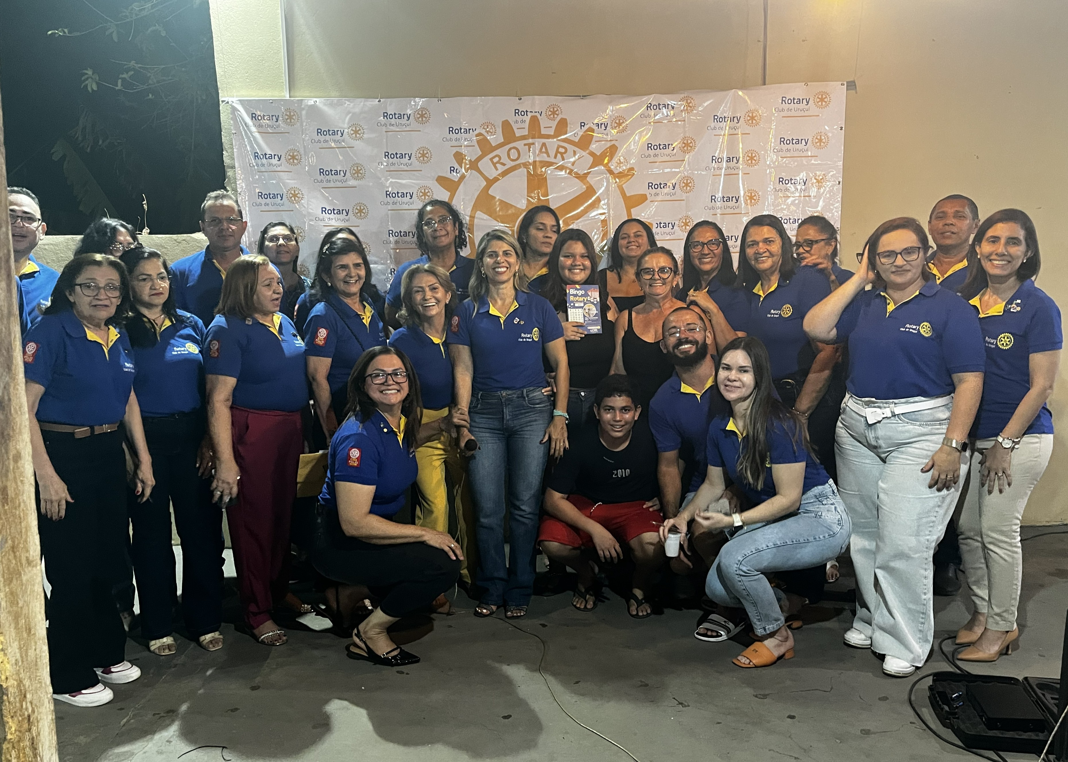 Solidariedade em ação no Bingo do Rotary