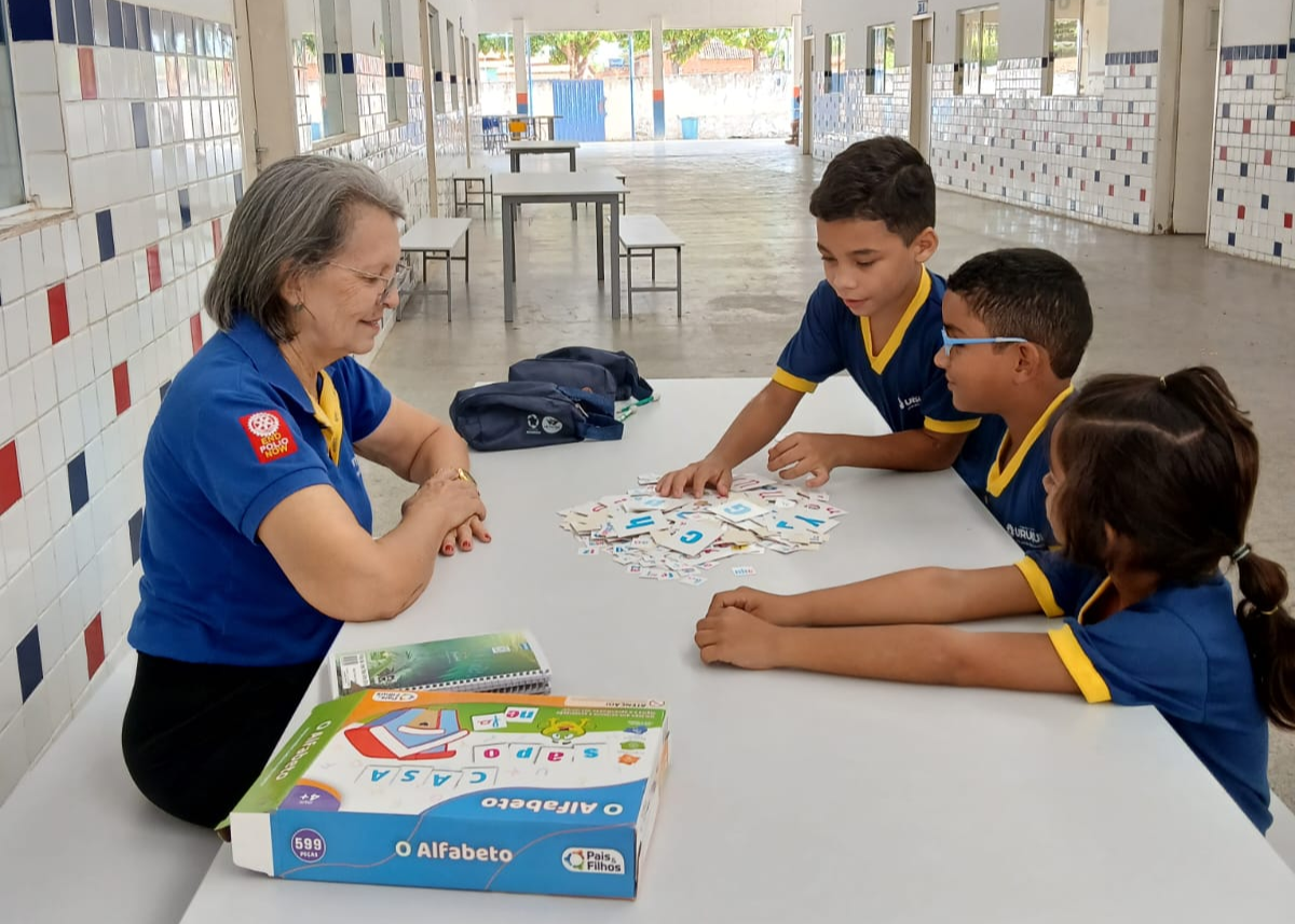 Secretaria de Educação lança projeto “Letras Mágicas” e Rotary de Uruçuí assume apadrinhamento