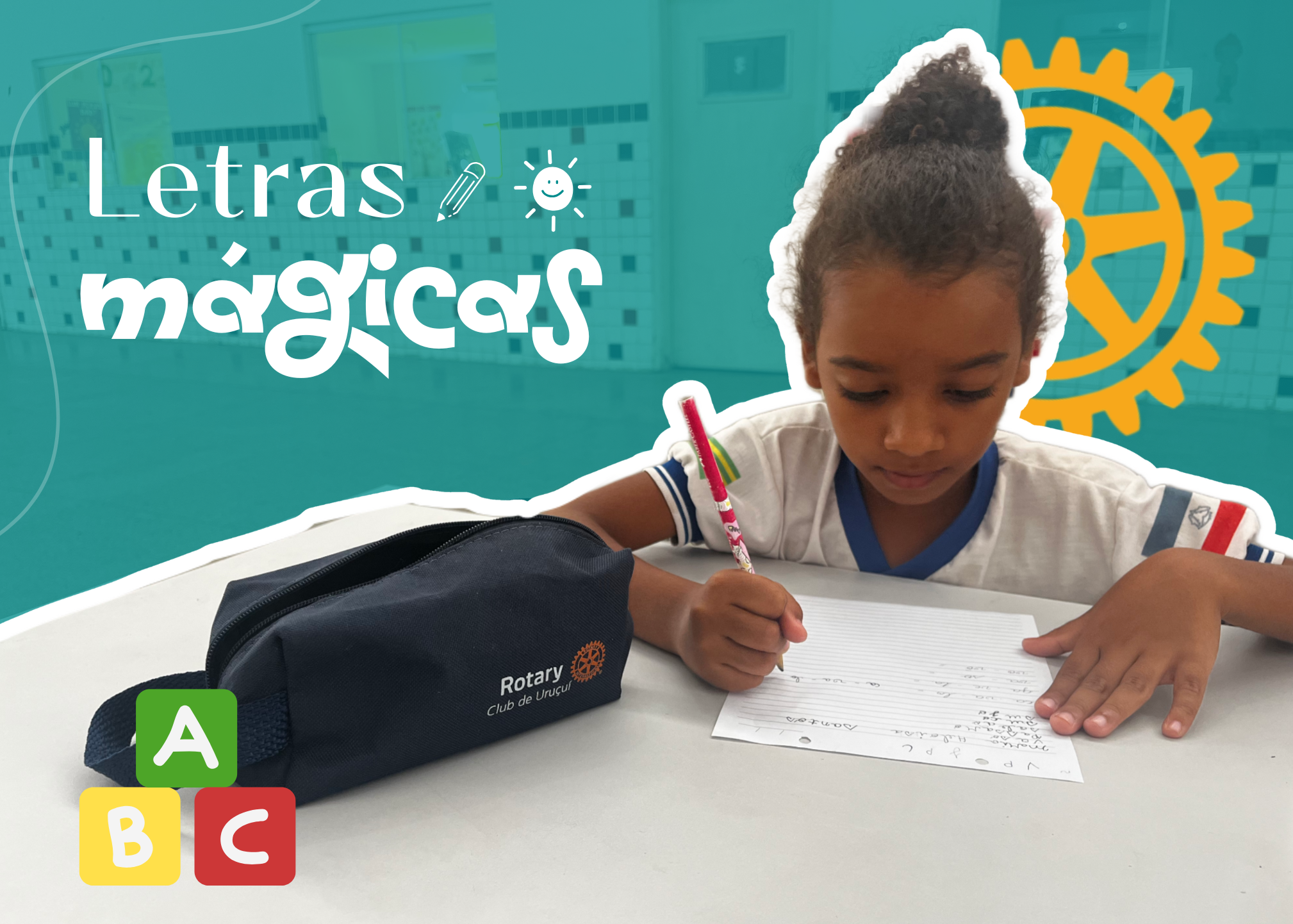 Rotary Club de Uruçuí entregando Kits Escolares no Itajacy Pacheco Martins